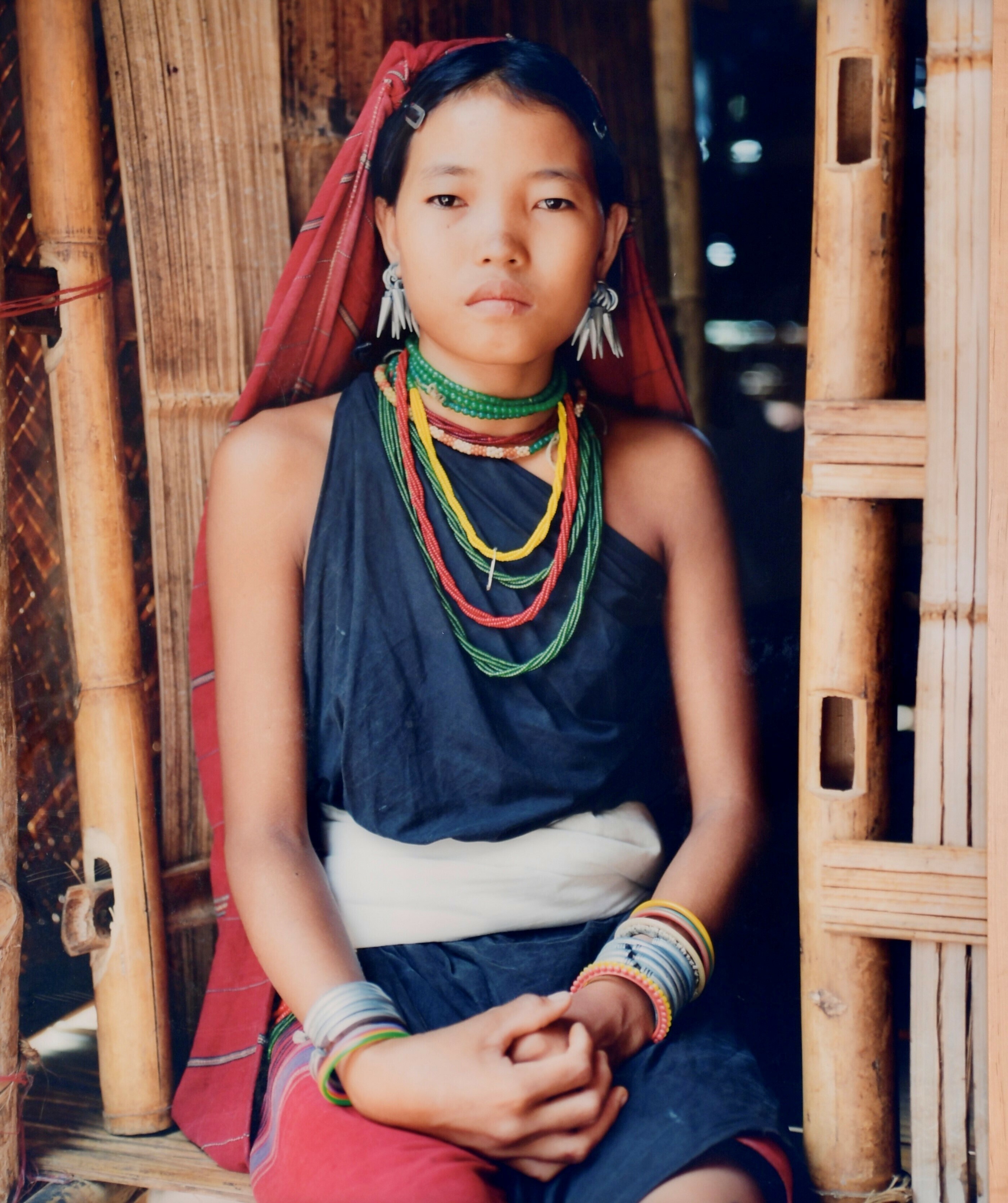 Chan Chao, "Karenni GIrl," 1997, Chromogenic print, Frame Dimension: 39 x 25 in. (99.1 x 63.5 cm), In memory of the Honorable John Normandy Reynolds and his wife Ann McMenamin Reynolds, 2021.29.8